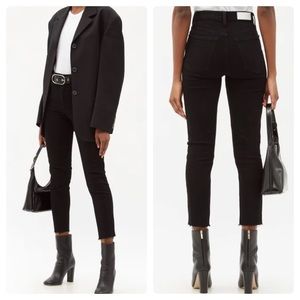 Re/Done Black Skinny Jeans